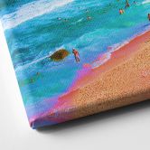Leinwandbild Error 404 am Strand - Nicebleed 