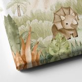 Leinwandbild Kleine Dinos auf großer Entdeckungsreise - Oliver Robins 