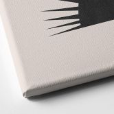 Leinwandbild Orara Studio - Minimalistische Sonne 