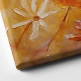 Leinwandbild Goldener Blütenrausch | Botanische Kunst - Pomata 