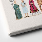 Canvas  Berømte kvinder i kunsten - Tohmé 