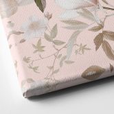 Leinwandbild Boho-Illustration mit Blumen und Früchten - UN Designs 