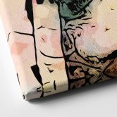 Leinwandbild Zamart - Hommage an Miro - Liz Taylor 