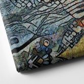 Leinwandbild Zamart - Kandinsky trifft Hamburg am Hafen 