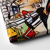 Leinwandbild Zamart - Kandinsky trifft London Big Ben 