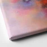 Leinwandbild Abstrakte Farbexplosion - Fedrau - Panorama 