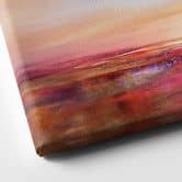 Leinwandbild Goldener Horizont im Abendlicht | Kunstdruck fürs Wohnzimmer - Schmucker - Panorama 