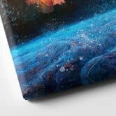 Leinwandbild Heine - Ursprung vom Leben - Astro Cruise - Quadratisch 