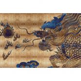 Livingwalls Fototapete Walls by Patel 3 Shenzen 2 gold, blau 