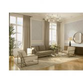 Livingwalls Art Déco Tapete Mata Hari Vliestapete beige, creme 