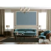 Livingwalls Unitapete Mata Hari Vliestapete einfarbig blau 