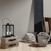 Livingwalls Vliestapete Paradise Garden Unitapete einfarbig grau 