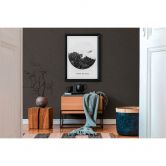 Livingwalls Unitapete Titanium 3 Vliestapete einfarbig schwarz 