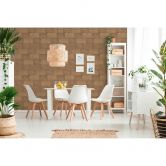 Livingwalls Tapete in Steinoptik Titanium 3 Vliestapete kupfer 