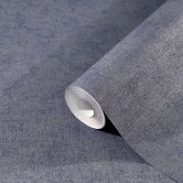 Effen behang, vliesbehang tinten blauw  