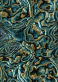 Vliestapete in blau, grün, braun Marmoroptik SteinGrafisch Modern  