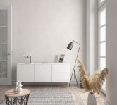 Vliestapete in moderner, feiner Struktur beige Uni 