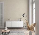 Vliestapete in moderner, feiner Struktur beige Uni 