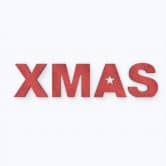 MDF bogstaver - XMAS 