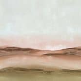 Vlies Fototapete Aquarell Braun Creme Grün matt erweiterbar 1,59 x 2,80 m Vliestapete Tapete 