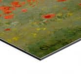 Wandbild Mohnfeld bei Argenteuil - Monet - Alu-Dibond 