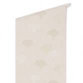 Papier peint à motifs Géométrique - Demi-cercles abstraits dans Soft Beige - Bloomery Decor 