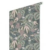 Mustertapete Kolibri im Tropenwald | Dschungeltapete - Bloomery Decor 