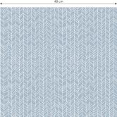 Mustertapete - abstrakte Linien - blau 