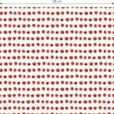 Patroonbehang – Aquarel Dots 01 – rood 