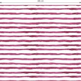 Mustertapete - Aquarell Streifen 01 - pink 