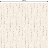 Mustertapete Pfeil und Bogen - Beige 
