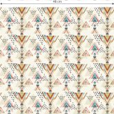 Mustertapete Bohemian Triangles 