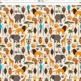 Mustertapete Colourful Africa 