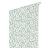 Mustertapete Floralis - mint 