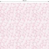 Mustertapete - Grafische Wellen -rosa 