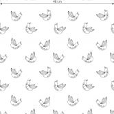 Mustertapete Princess Bird 