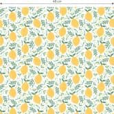 Tapet med mønster - citrusfrugter 