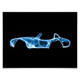 Poster Mielu - Blue car 