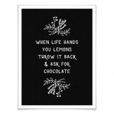 Poster Orara Studio - When life hands you lemons 