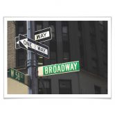 Poster Broadway 