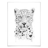 Poster Solti - Liebevoller Leopard 