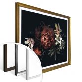 Poster - Blumenbouquet Rot 