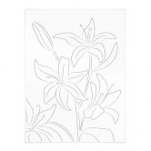 Poster 1X Studio - Line Art Floral - Minimalistische Blumen 