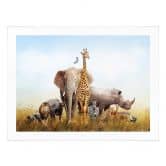 Poster Animaux africains 