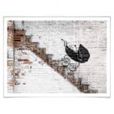 Poster Banksy - Baby Carriage 
