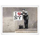 Poster Banksy - I Love New York 