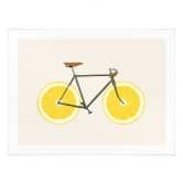 Poster Lemon Bicycle - Bodart 