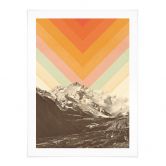 Poster Bodart - Retro Mountain Landscape 
