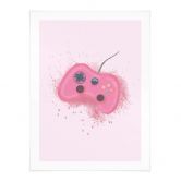 Poster Eleonora - Pink Gaming Controller 