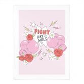 Poster Fight Like Girls - Feminist Power 